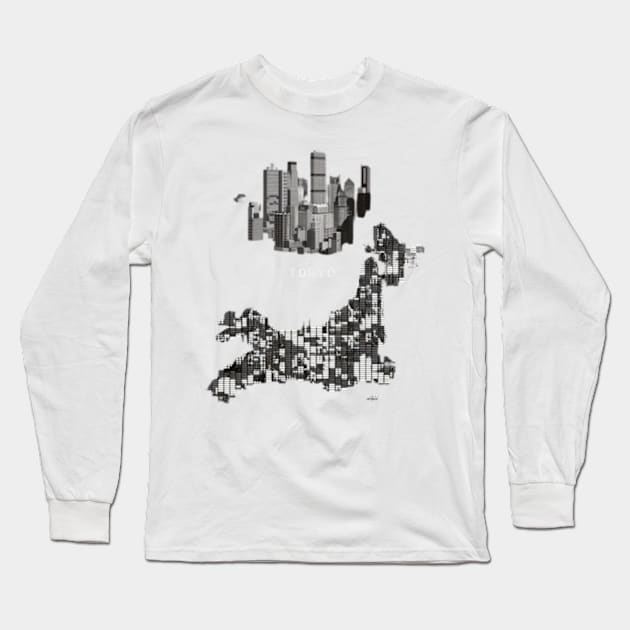 Tokyo Long Sleeve T-Shirt by TshirtMA